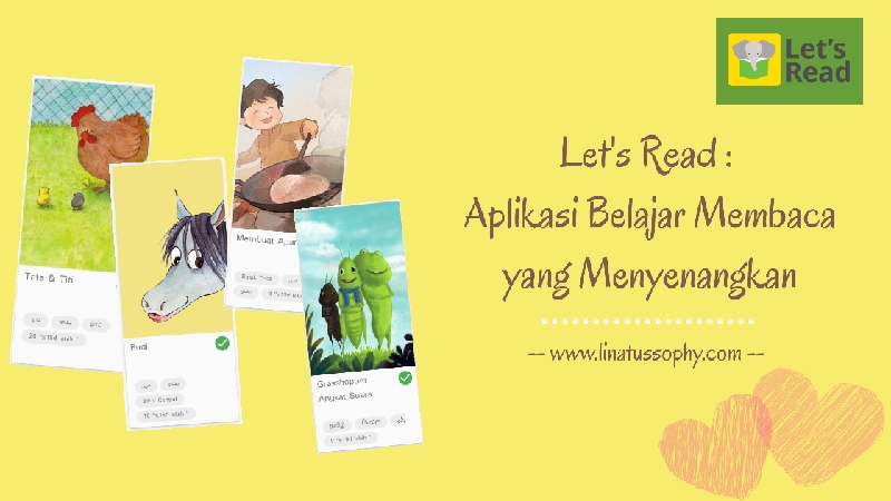 Let's Read aplikasi belajar membaca yang menyenangkan